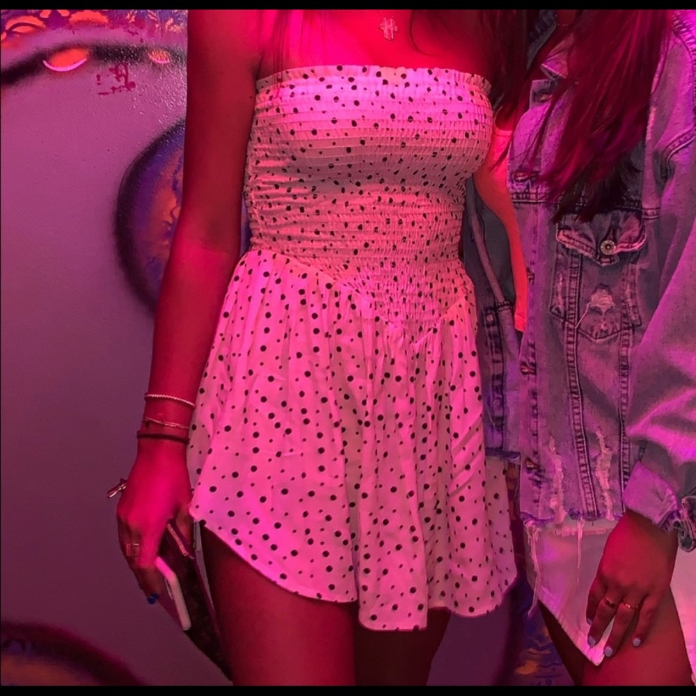 POLKA DOT ROMPER